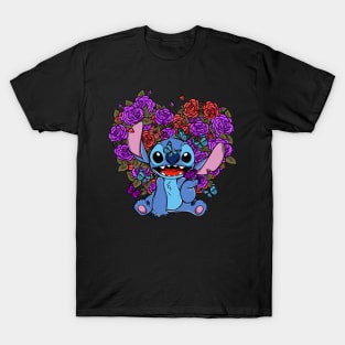 Stitch butterfly love T-Shirt